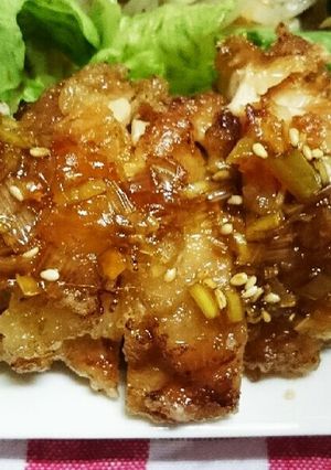 鶏肉の竜田揚げ☆甘酢かけ-レシピのメイン写真