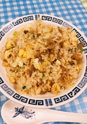 豚こまdeチャーハン♪-レシピのメイン写真