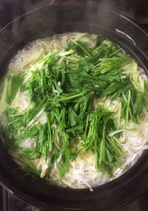水菜と豚バラの和風鍋-レシピのメイン写真
