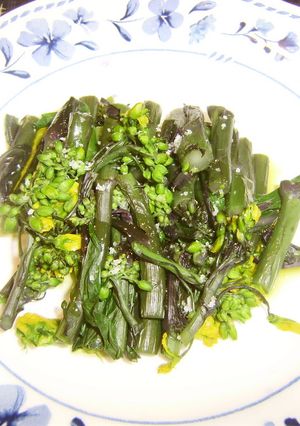 おいしい♫紅菜苔（コウサイタイ）の食べ方-レシピのメイン写真