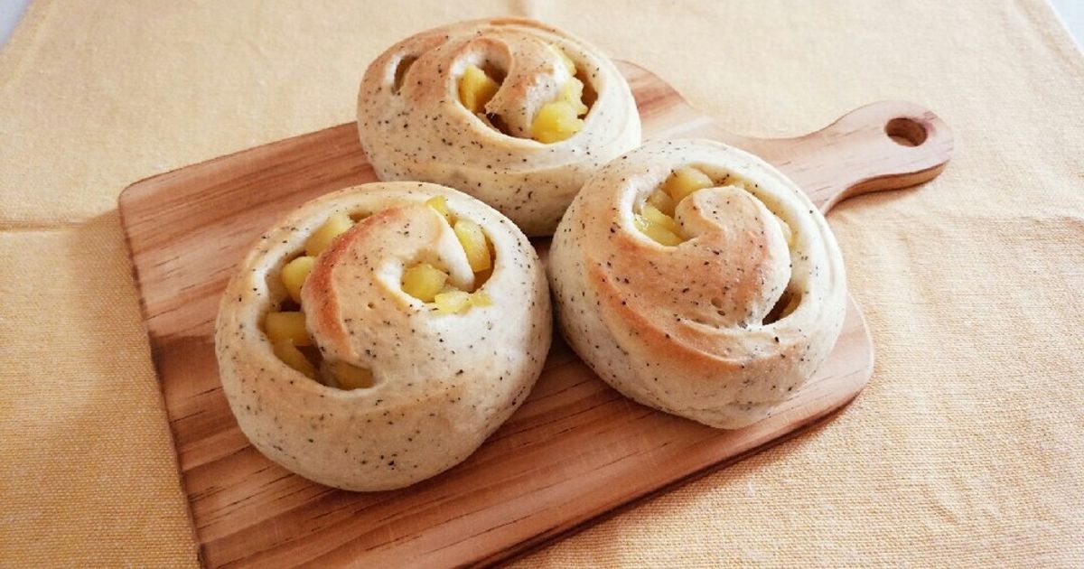 【リンゴパン】2点まとめ ダブルりんごパン | レシピ・作り方 | 【cotta＊コッタ】