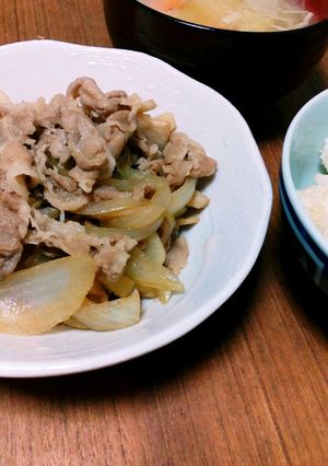 *簡単・ヘルシー*生姜焼き-レシピのメイン写真