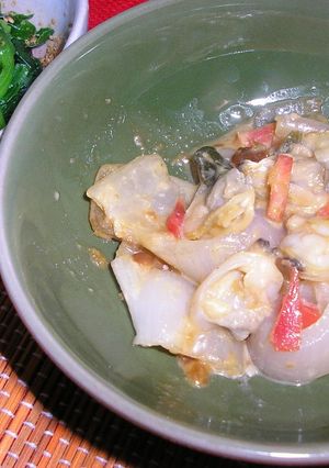 簡単・新玉ねぎとアサリの味噌和え-レシピのメイン写真