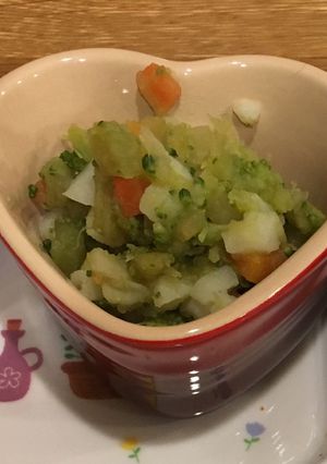 離乳食♡白はんぺんと野菜のさつまいも煮-レシピのメイン写真