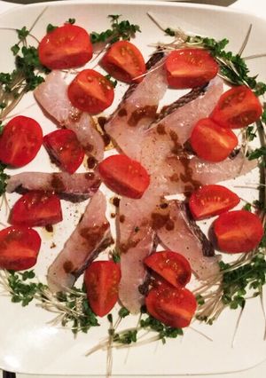 鯛のカルパッチョ-レシピのメイン写真