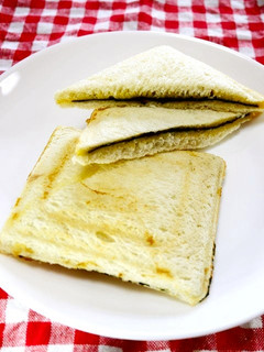 ホットサンド♪海苔卵(フレンチトースト)-レシピのメイン写真