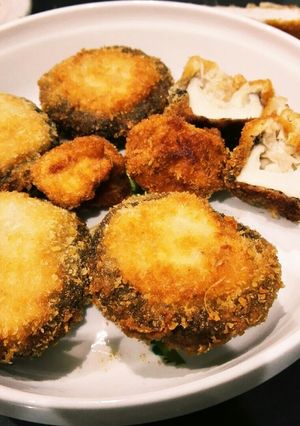 しいたけフライ+シーチキンで♪-レシピのメイン写真
