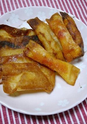 簡単！お餅のマキマキ揚げ-レシピのメイン写真