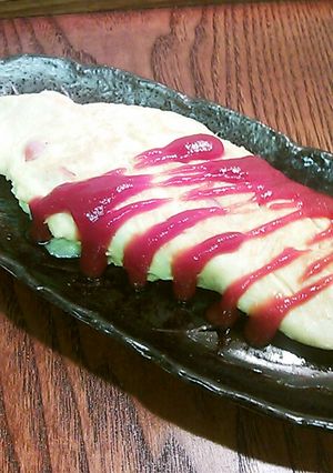 魚肉ソーセージオムレツ-レシピのメイン写真