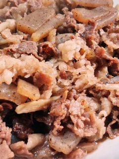 ✦牛肉とゴボウとこんにゃく煮✦-レシピのメイン写真