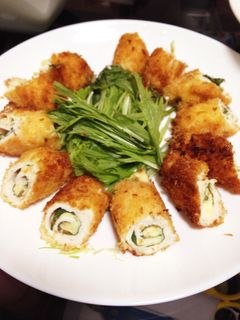 ささみの梅しそチーズ巻き-レシピのメイン写真
