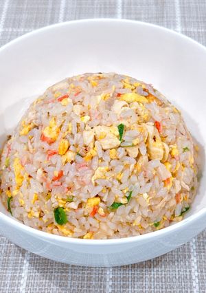 元気！盛り盛りチャーハン！！節約術！-レシピのメイン写真