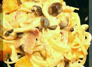 ハッピーパンプキン・ソイチーズパスタ♪-レシピのメイン写真