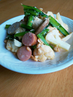 卵と野菜のスクランブルエッグ-レシピのメイン写真