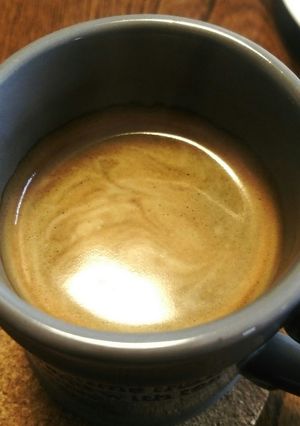 泡が美味♪インスタントコーヒー-レシピのメイン写真
