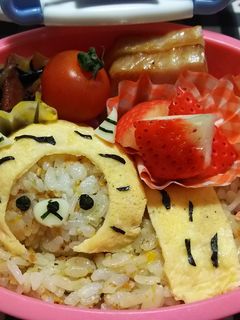 節分キャラ弁 リラックマ♡-レシピのメイン写真