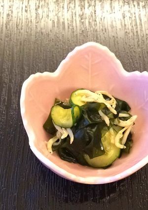 生わかめの酢の物-レシピのメイン写真