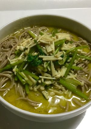 タイカレー蕎麦-レシピのメイン写真