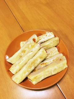 餃子の皮で✩余り物で超簡単1品-レシピのメイン写真