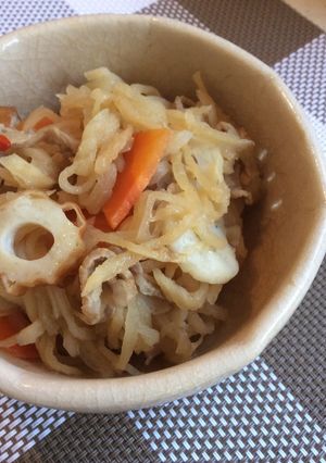 豚肉の旨みがしみしみ♪切り干し大根-レシピのメイン写真