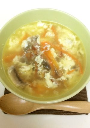 ノンメタポークのあったかたまごスープ-レシピのメイン写真