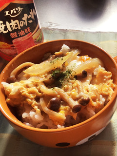 甘辛♡焼肉のたれで他人丼-レシピのメイン写真