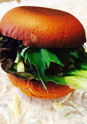ふすまパンの鶏つくねバーガー☻-レシピのメイン写真
