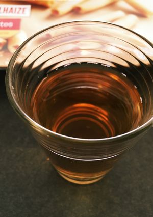 びわ茶と金環甘露煮の煮汁でアイスティー♫-レシピのメイン写真