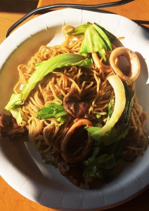 ホットプレートでイカ入り焼きそば☆-レシピのメイン写真