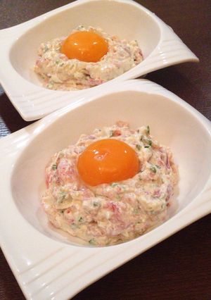マグロと豆腐のタルタル-レシピのメイン写真