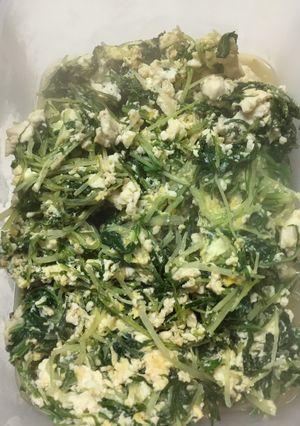 水菜の白和え-レシピのメイン写真