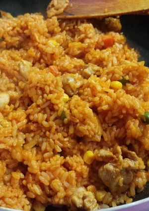 簡単!チキンライス お弁当にも!-レシピのメイン写真
