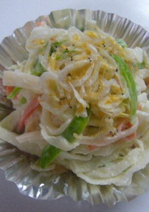 切干大根サラダ　お弁当のおかず-レシピのメイン写真
