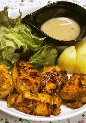 鶏むね肉のタンドリー風-レシピのメイン写真
