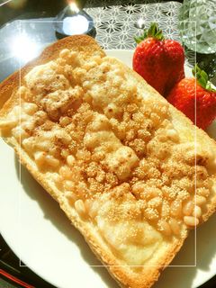 白小豆×けしの実のチーズシュガートースト-レシピのメイン写真