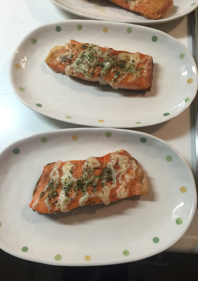 サーモン 青のりマヨ グリル焼き-レシピのメイン写真