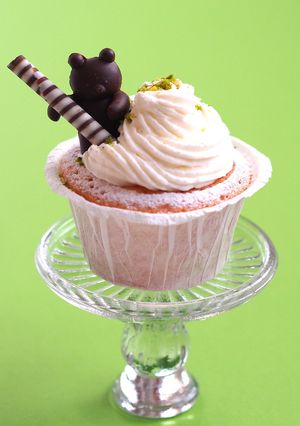 バレンタインに！バニラカップケーキ-レシピのメイン写真