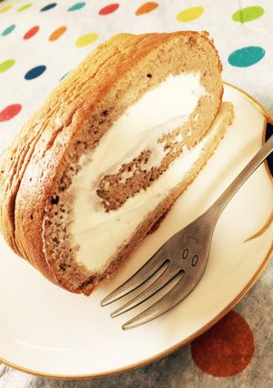 ふわふわロールケーキ-レシピのメイン写真