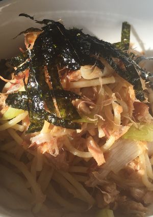 ◆ 長ネギとツナの和韓パスタ ◆-レシピのメイン写真