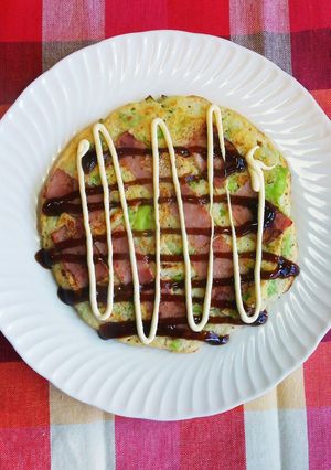 おからパウダーと長芋のヘルシーお好み焼き-レシピのメイン写真