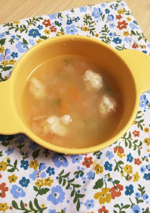 離乳食に☆ささみとネギのお団子-レシピのメイン写真