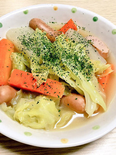 風邪気味のあなたに!簡単 生姜ポトフ-レシピのメイン写真