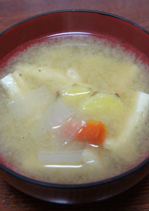 大根・にんじん・さつまいもの味噌汁-レシピのメイン写真