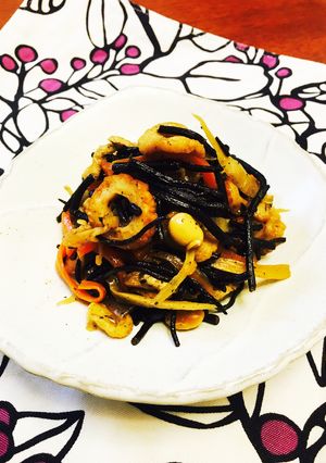 簡単〜栄養満点！ひじきの煮物〜お弁当にも-レシピのメイン写真