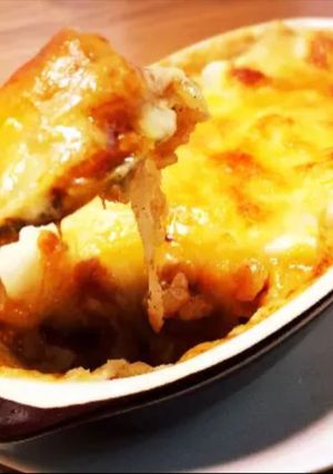 余った餅とカレーdeグラタン-レシピのメイン写真