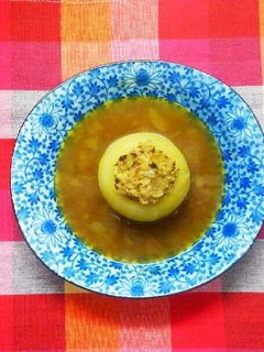 圧力鍋で玉葱のまるごとカレー煮♪-レシピのメイン写真