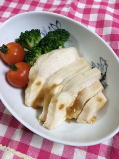 鶏むね肉の簡単ハム。-レシピのメイン写真