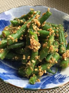 いんげんの胡麻和え-レシピのメイン写真