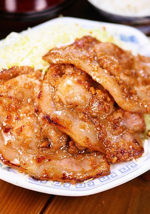 豚のくるみ味噌漬け焼き定食😋-レシピのメイン写真