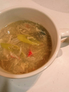 ごぼうが香ばしい中華たまごスープ-レシピのメイン写真